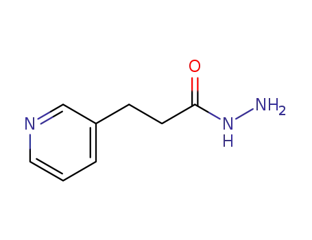 Molecular Structure of 320608-52-4 (3-(Pyridin-3-Yl)Propane-Hydrazide)