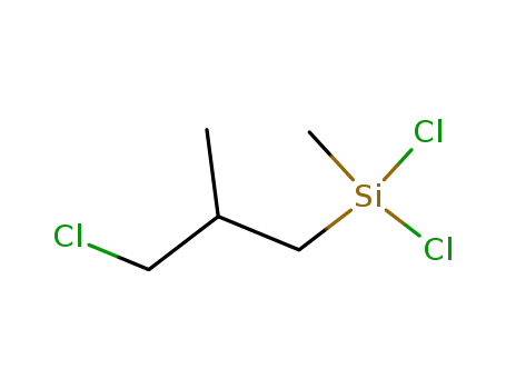Molecular Structure of 1628-11-1 (CHLOROMETHYLPROPYL METHYL DICHLOROSILANE)