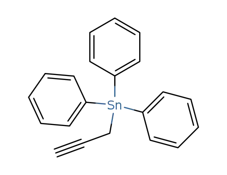 Molecular Structure of 4104-89-6 (Stannane, triphenyl-2-propynyl-)