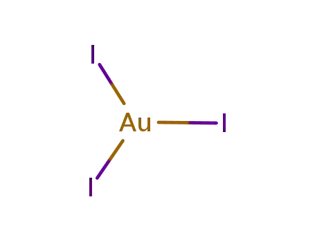Molecular Structure of 13453-24-2 (GOLD (III) IODIDE)