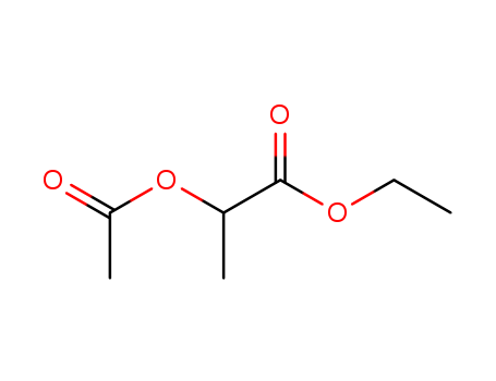2985-28-6,ethyl acetyl lactate,Lacticacid, ethyl ester, acetate (7CI,8CI); Ethyl 2-(acetyloxy)propanoate; Ethyl2-acetoxypropionate; NSC 5224