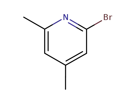 Molecular Structure of 4926-26-5 (2-BROMO-4,6-DIMETHYLPYRIDINE)