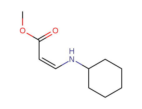 2-Propenoic acid, 3-(cyclohexylamino)-, methyl ester, (Z)-