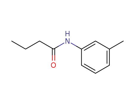 Molecular Structure of 69833-26-7 (N-(3-methylphenyl)butanamide)