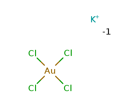 Potassium tetrachloroaurate CAS NO.13682-61-6
