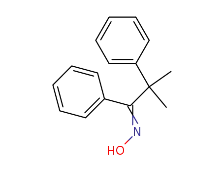 2,3-diphenyl-2-methylpropan-3-one oxime