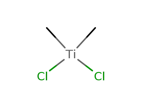 Molecular Structure of 35739-70-9 (dimethyldichlorotitanium(IV))