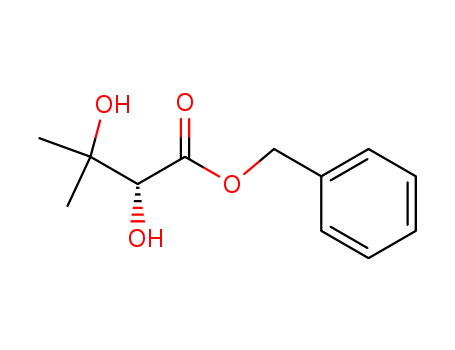 Butanoic acid, 2,3-dihydroxy-3-methyl-, phenylmethyl ester, (2R)-