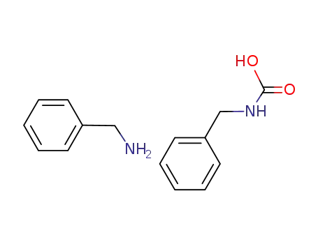 Molecular Structure of 85600-11-9 (benzylcarbamic acid - 1-phenylmethanamine (1:1))