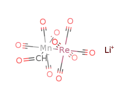Molecular Structure of 85283-42-7 (Li<sup>(1+)</sup>*ReMn(CO)9(CHO)<sup>(1-)</sup>=Li(ReMn(CO)9(CHO)))