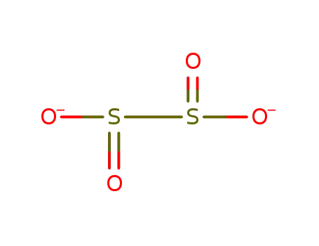 Molecular Structure of 14844-07-6 (Dithionite)