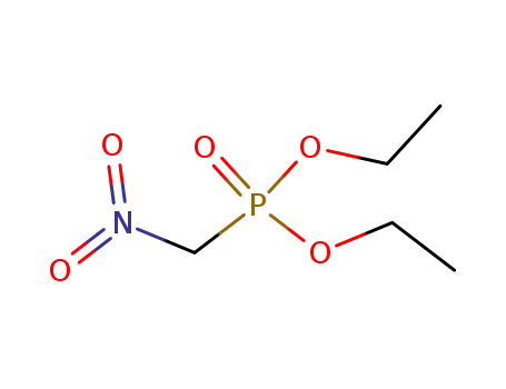 Molecular Structure of 53753-37-0 (Phosphonic acid, (nitromethyl)-, diethyl ester)