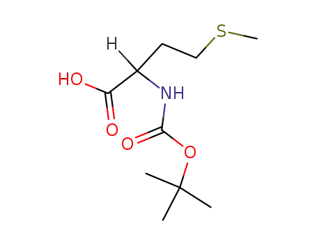 Molecular Structure of 93000-03-4 (BOC-DL-MET-OH)