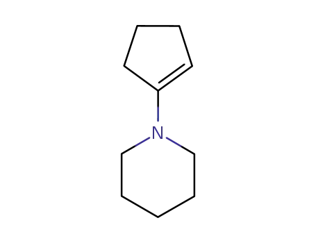 Molecular Structure of 1614-92-2 (1-(1-CYCLOPENTENYL)PIPERIDINE)