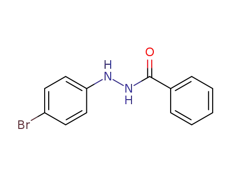 Molecular Structure of 71315-63-4 (Benzoic acid 2-(p-bromophenyl)hydrazide)