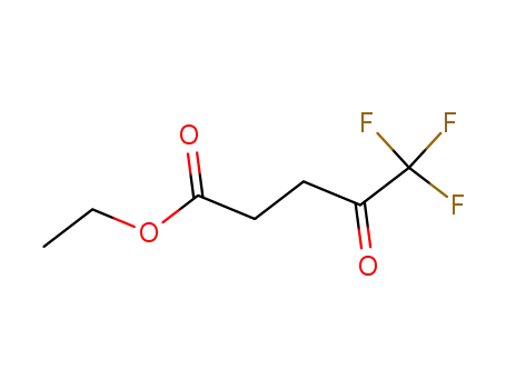 Molecular Structure of 70961-05-6 (ethyl 5,5,5-trifluoro-4-oxopentanoate)