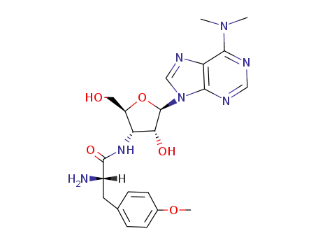 Molecular Structure of 53-79-2 (PUROMYCIN)