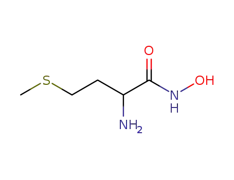 Molecular Structure of 36207-43-9 (AMINO ACID HYDROXAMATES DL-METHIONINE HYDROXAMATE)