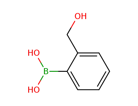 Molecular Structure of 87199-14-2 (2-Hydroxymethylphenylboronic acid)