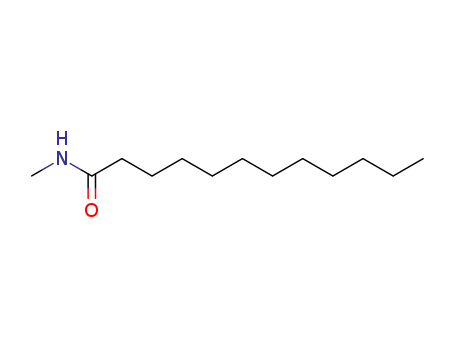 Molecular Structure of 27563-67-3 (N-METHYLDODECANAMIDE)