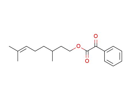 (+/-)-3,7-dimethyloct-6-enyl 2-oxo-2-phenylacetate