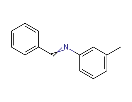 Molecular Structure of 5877-58-7 (N-benzylidene-m-toluidine)