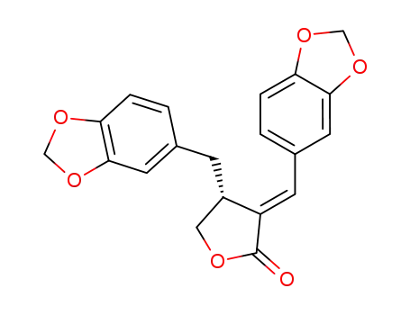 Molecular Structure of 493-95-8 (savinin)