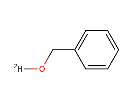 Molecular Structure of 14915-25-4 (BENZYL ALCOHOL-OD)