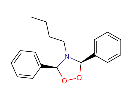1,2,4-Dioxazolidine, 4-butyl-3,5-diphenyl-, cis-