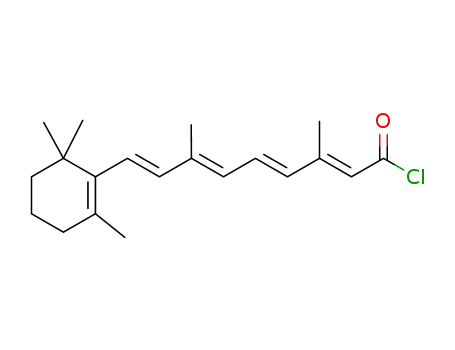 Molecular Structure of 53839-60-4 (retinoyl chloride)
