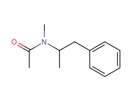 Molecular Structure of 27765-80-6 (Acetamide, N-methyl-N-(1-methyl-2-phenylethyl)-)