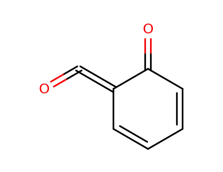 Molecular Structure of 21083-33-0 (6-(oxomethylidene)cyclohexa-2,4-dien-1-one)
