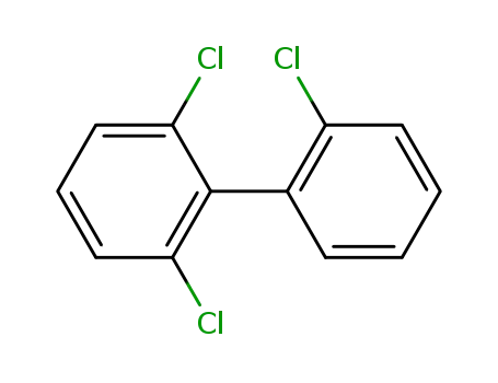 Molecular Structure of 38444-73-4 (2,2',6-TRICHLOROBIPHENYL)
