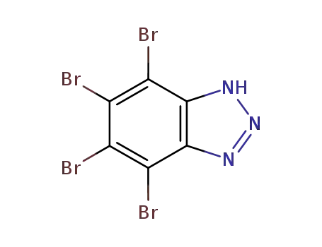 Molecular Structure of 17374-26-4 (4,5,6,7-TETRABROMOBENZOTRIAZOLE)
