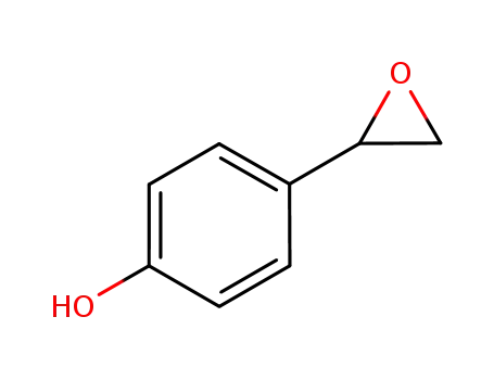 Molecular Structure of 93835-83-7 (4-hydroxystyrene 7,8-oxide)