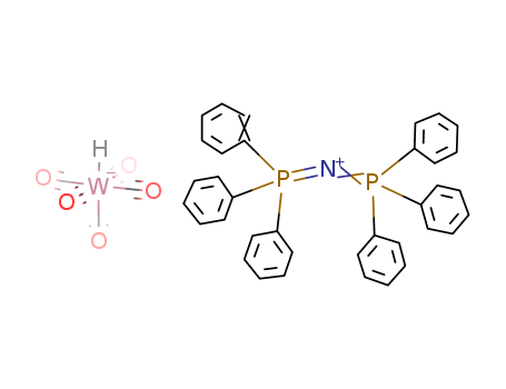 {bis(triphenylphosphine)nitrogen}{HW(CO)5}