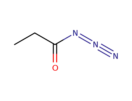 Molecular Structure of 7139-74-4 (propionyl azide)