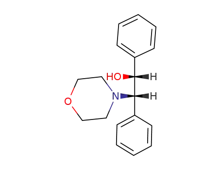Molecular Structure of 4176-70-9 (2-(morpholin-4-yl)-1,2-diphenylethanol)