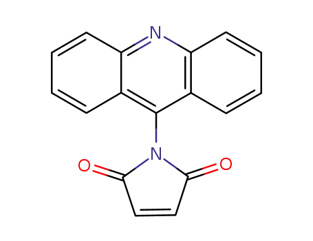 Molecular Structure of 49759-20-8 (N-(9-Acridinyl)maleimide)
