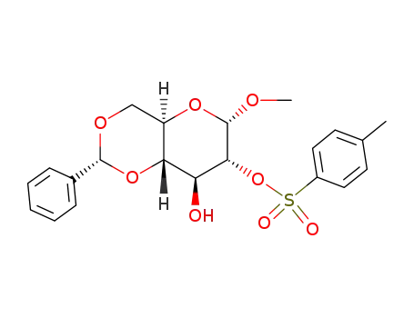 methyl 4,6-O-benzylidene-2-O-p-toluenesulphonyl-α-D-glucopyranoside