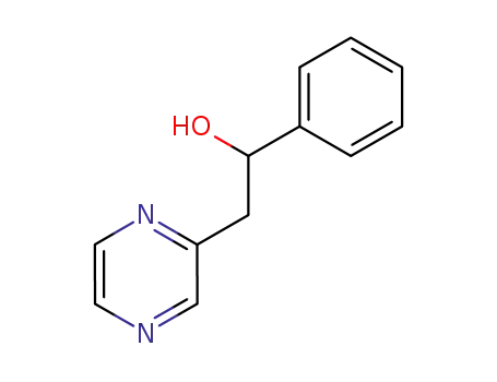 Molecular Structure of 36914-69-9 (1-PHENYL-2-PYRAZIN-2-YL ETHANOL)
