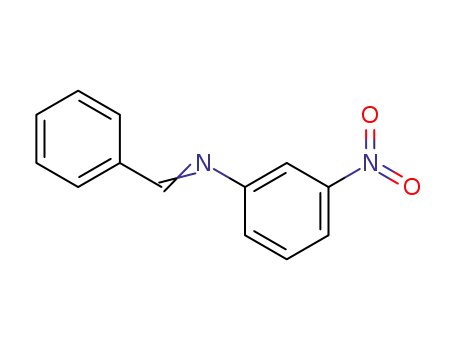 Molecular Structure of 5341-44-6 (N-BENZYLIDENE-M-NITROANILINE)