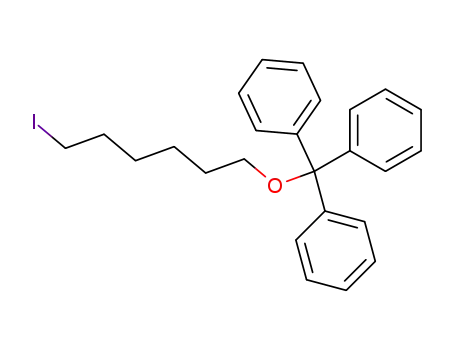 Molecular Structure of 158576-27-3 (1-iodo-6-triphenylmethyloxyhexane)