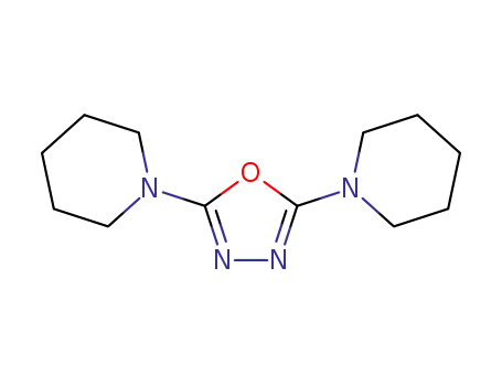 Molecular Structure of 1355083-83-8 (2,5-di(piperidin-1-yl)-1,3,4-oxadiazole)