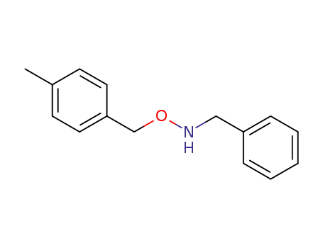 Molecular Structure of 146085-62-3 (N-benzyl-O-(p-methylbenzyl)hydroxylamine)