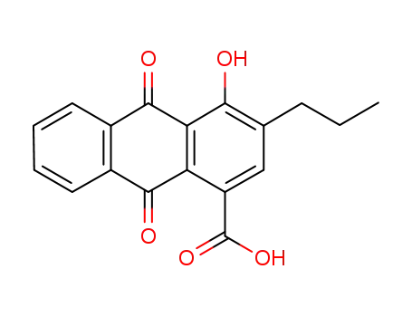 1-hydroxy-2-propyl-9,10-anthraquinone-4-carboxylic acid
