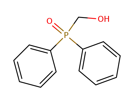 Molecular Structure of 884-74-2 ((DIPHENYLPHOSPHORYL)METHANOL)