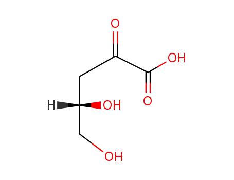 (4S)-4,5-dihydroxy-2-oxopentanoic acid
