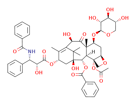 Benzenepropanoic acid, b-(benzoylamino)-a-hydroxy-,(2aR,4S,4aS,6R,9S,11S,12S,12aR,12bS)-12b-(acetyloxy)-12-(benzoyloxy)-2a,3,4,4a,5,6,9,10,11,12,12a,12b-dodecahydro-6,11-dihydroxy-4a,8,13,13-tetrameth