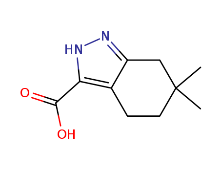 1H-Indazole-3-carboxylic acid, 4,5,6,7-tetrahydro-6,6-dimethyl-